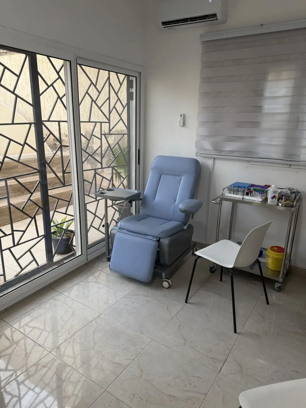 Salle de prélèvement
